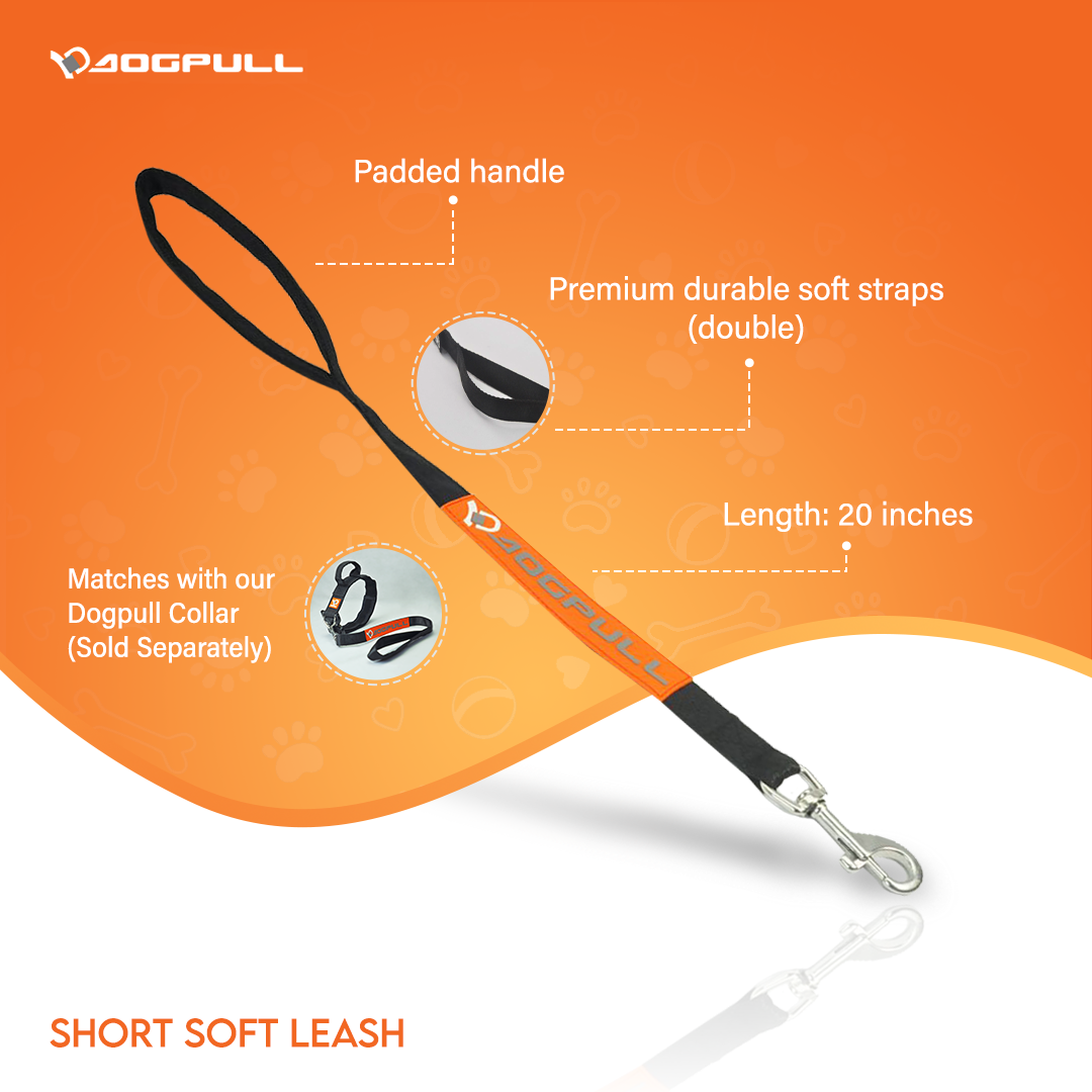 Dogpull Short Soft Leash (SSL)
