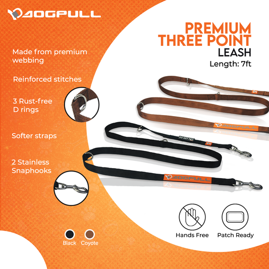 Dogpull Three Point Leash (TPL)